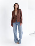 Blazer Linen brown