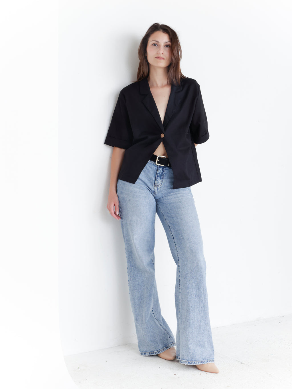 Blazer srajca black