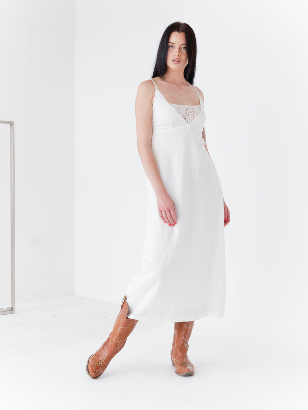 Obleka Linen lace