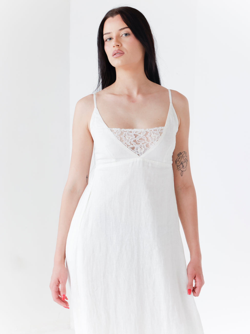 Obleka Linen lace