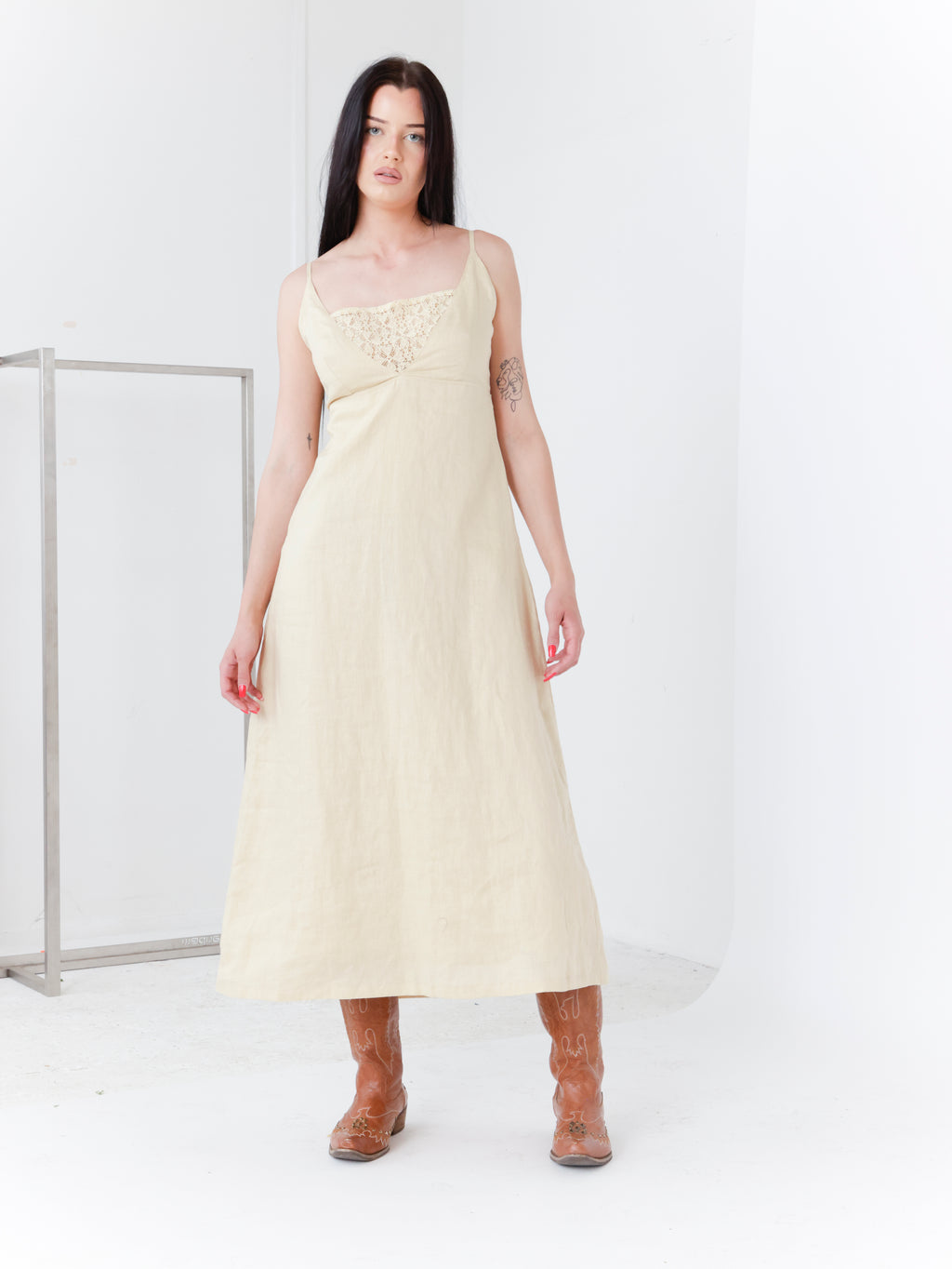 Obleka Linen lace