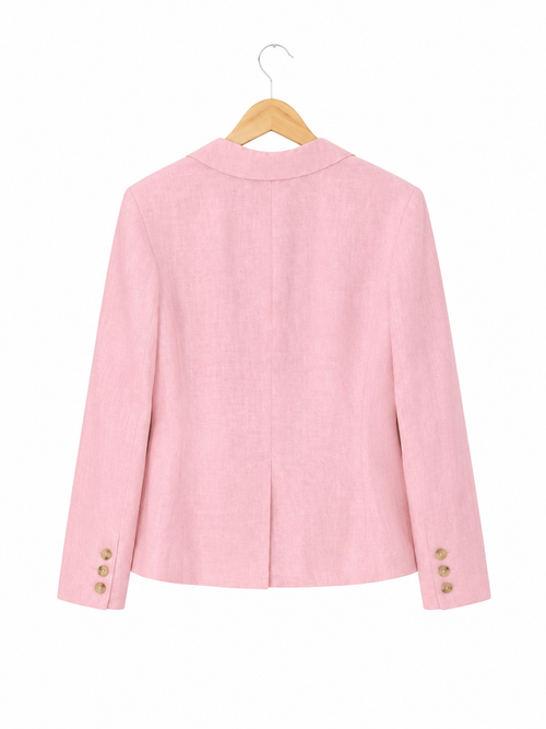 Blazer Linen pink