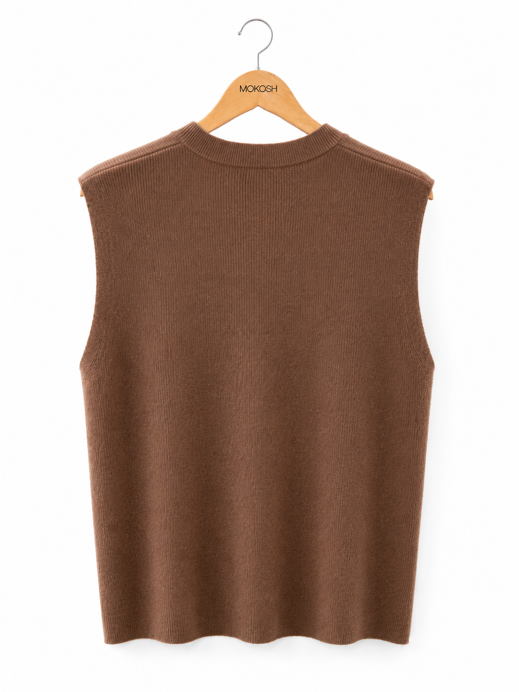 Vest Cashmere Brown