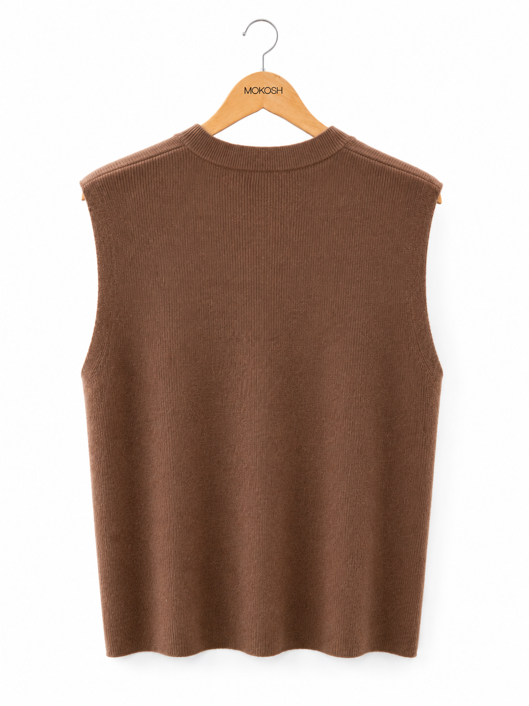 Vest Cashmere Brown