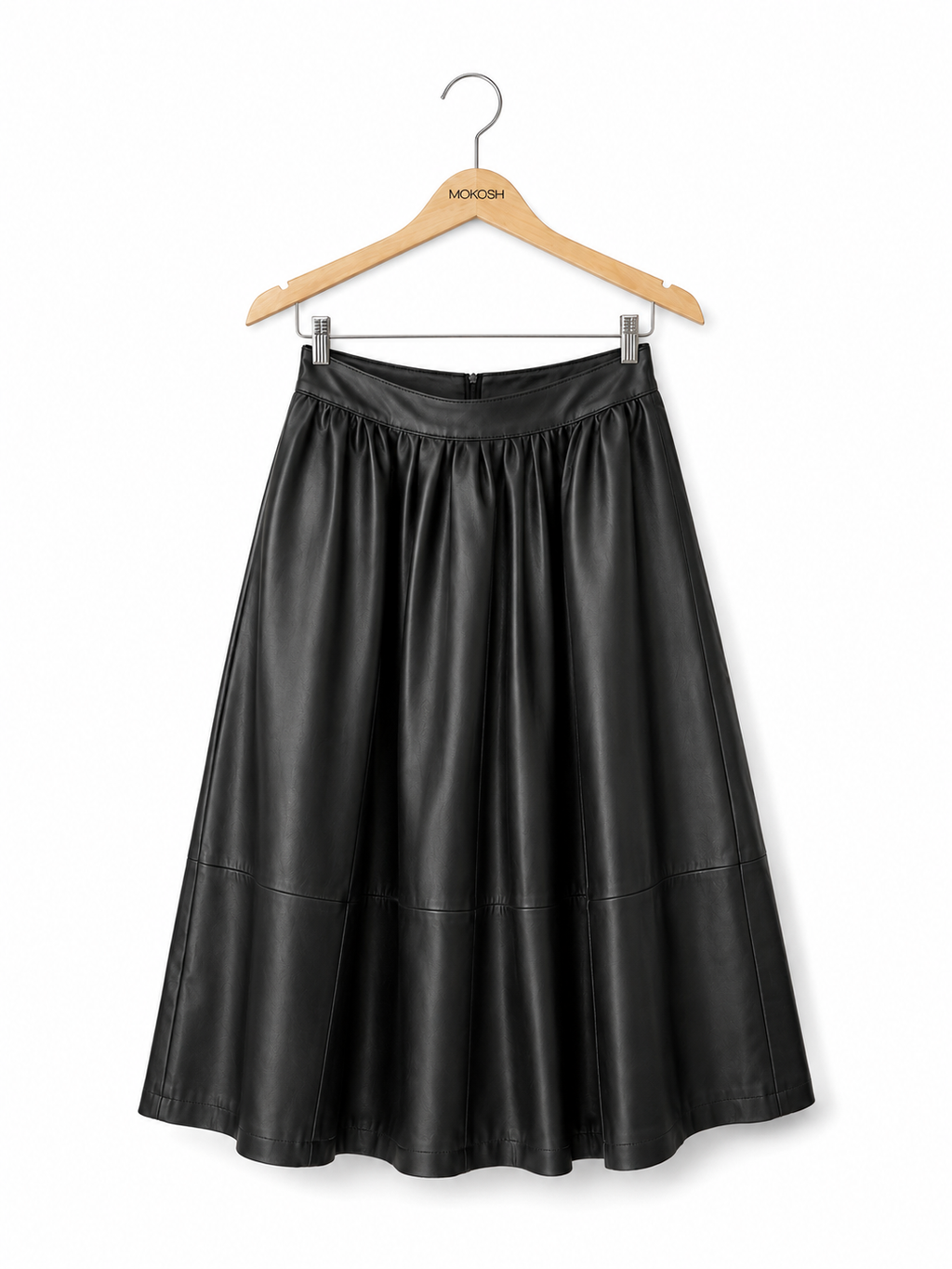 Usnjeno maxi krilo