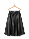 Usnjeno maxi krilo