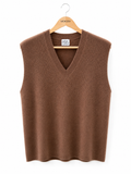 Vest Cashmere Brown