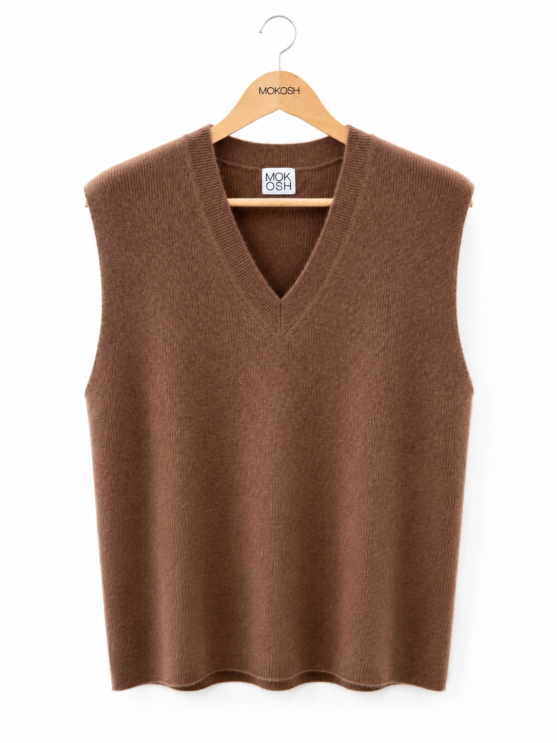 Vest Cashmere Brown