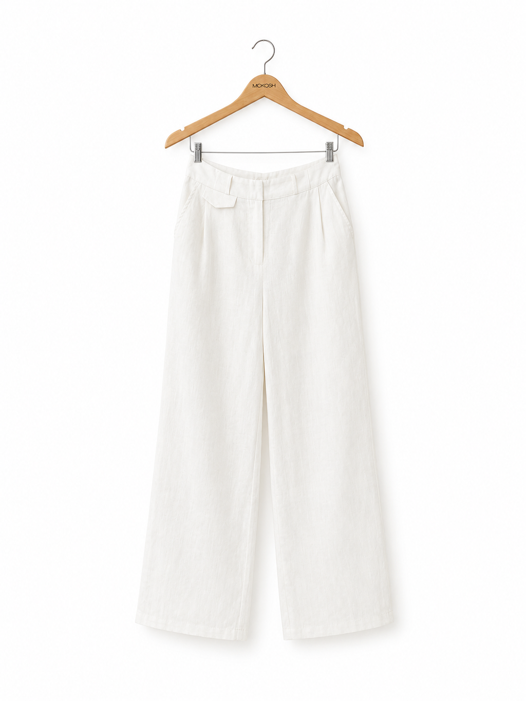 Hlače Linen ivory