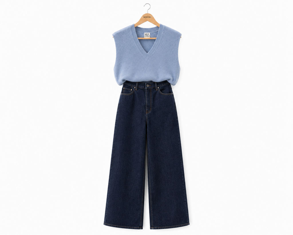 Vest Cashmere Blue