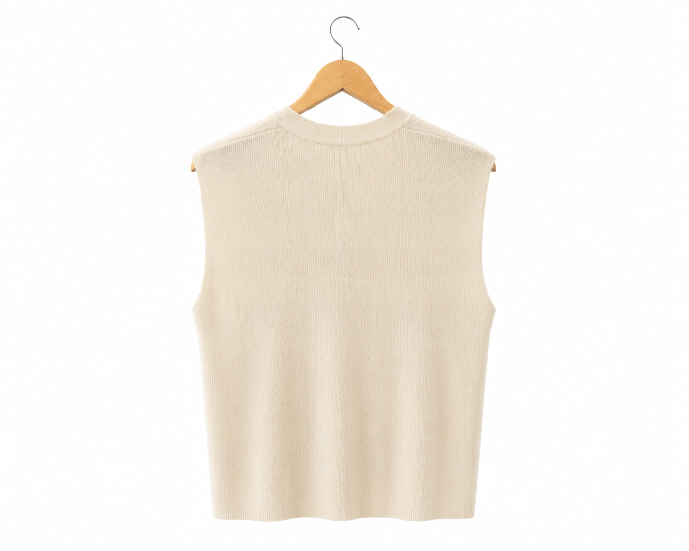 Vest Cashmere Ivory