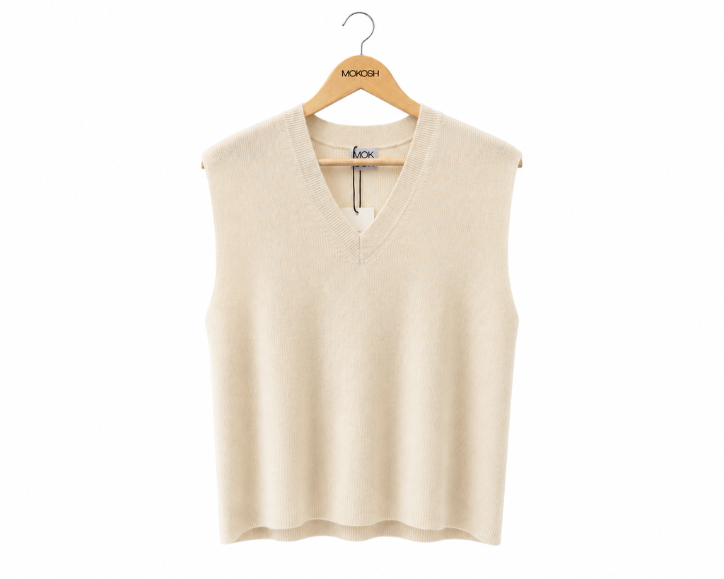 Vest Cashmere Ivory