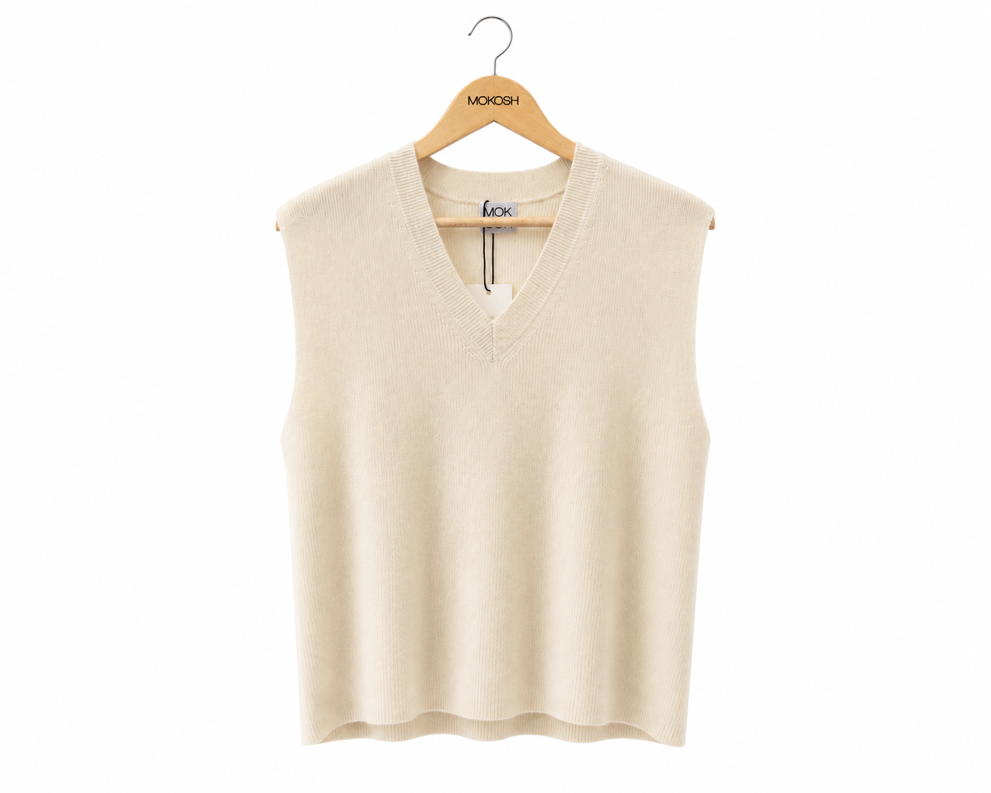 Vest Cashmere Ivory