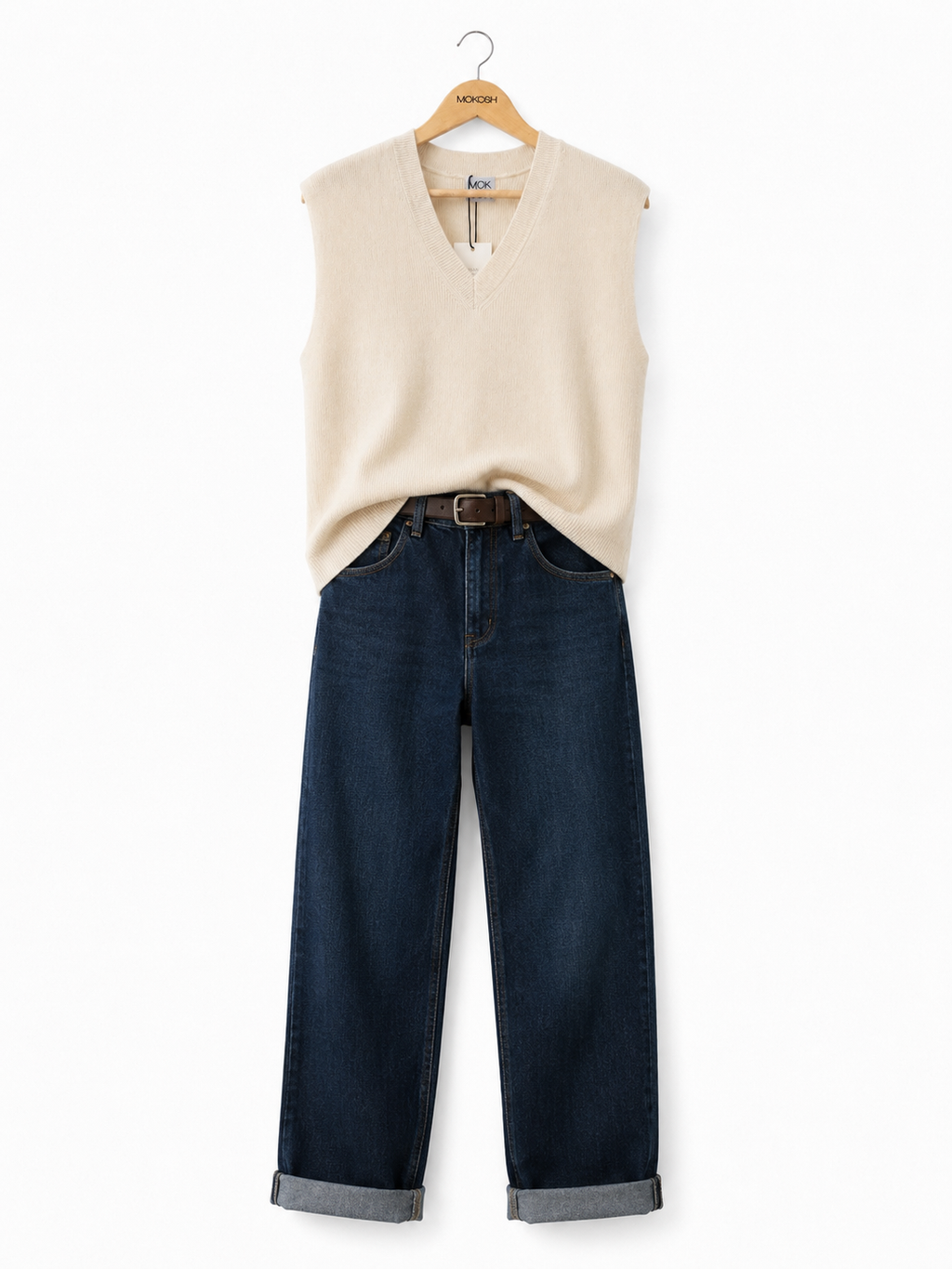 Vest Cashmere Ivory