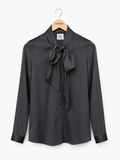 Srajca Mulberry silk black