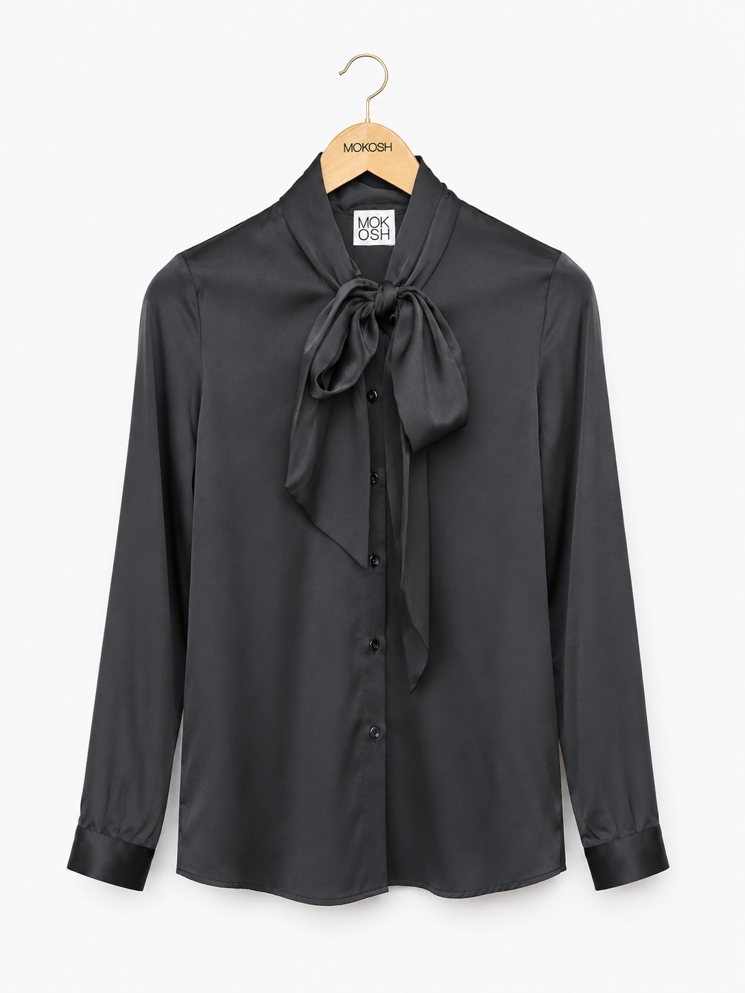 Srajca Mulberry silk black
